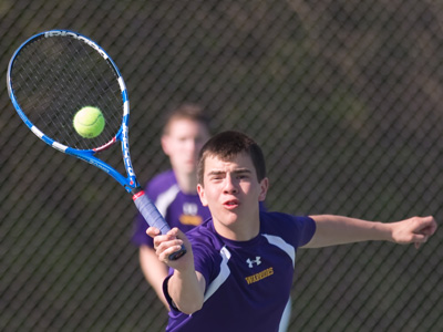 Taking after his older brother.