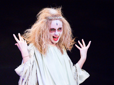 `She`ll live with him three weeks, and when three weeks are up, I`ll come to her by night!`