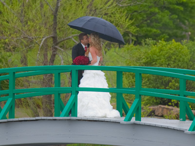 Hopefully their marriage will not be stormy.