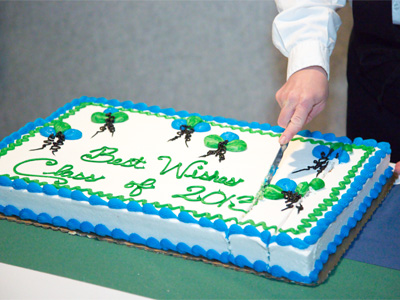 For verily, wherever there is cake, there shall I be also.