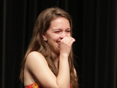 This is what it feels like to be unexpectedly awarded a $172,700 college scholarship.