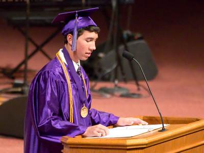 The Valedictorian explains how he owes it all to his uncle.