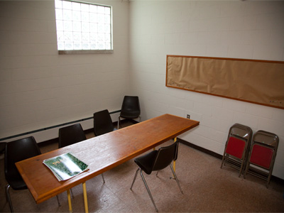On the first day I had a camera, at ANOTHER graduation party, I took a picture of this room (see May 25, 2004).