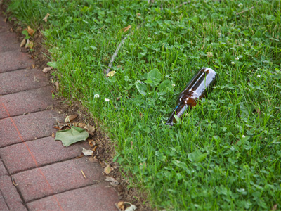 My neighborhood lives down to its reputation.