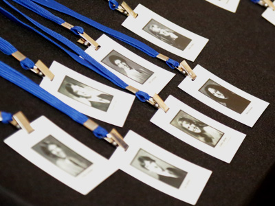 You haven`t changed a bit since high school!  Is that the same shirt?