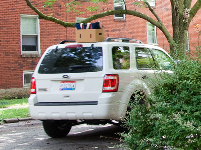 Hey, wait!  There`s something on top of -- okay, bye.