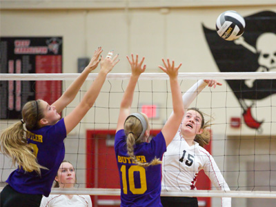 Hit it where they ain`t -- but this one went out of bounds.