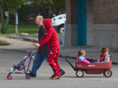 Belatedly grateful for the station wagon I rode around in.