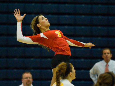 `They don`t act like this at school,` said a nearby teacher.  `Normally they`re very . . . dainty.`