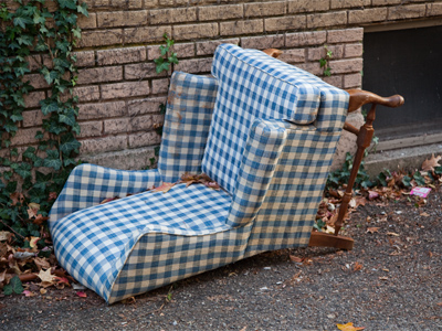 In my neighborhood, wealth changes hands in the alleys.  Don`t need it anymore?  Somebody else probably does.