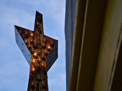 The stars come out early at this time of year.