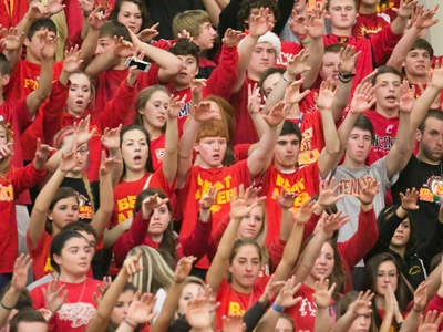 This school has an unusually high number of redheads (see September 25, 2011, and December 14, 2012).