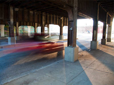 There was a perfectly good car parked in front of my house, but I decided to walk to the library and post office.