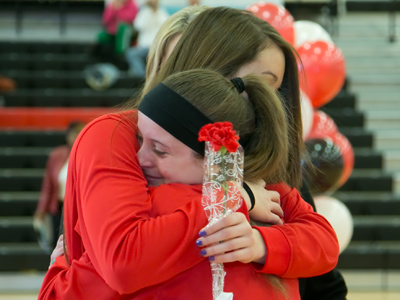 Final home game for the seniors.