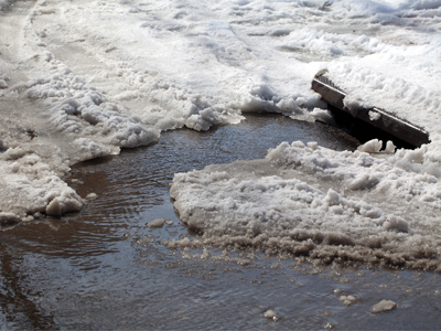 Today I dug a canal.