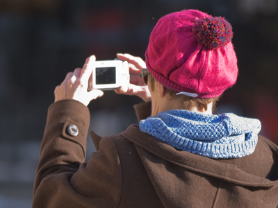 Was somebody taking MY picture while I took this one?