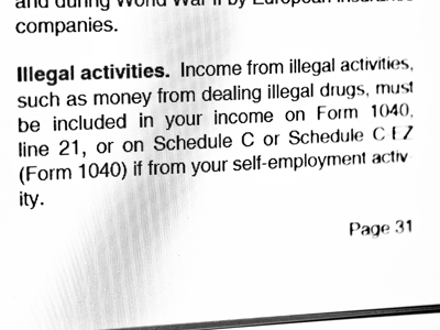 Oh great, there goes my tax refund.