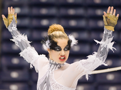 Color guard is costume.