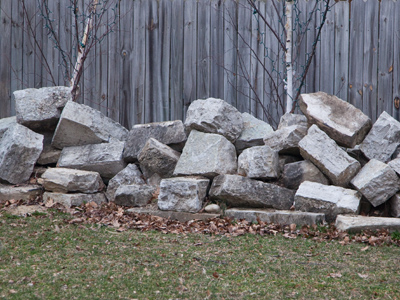 It was a church.  Now it`s a pile of stones.
