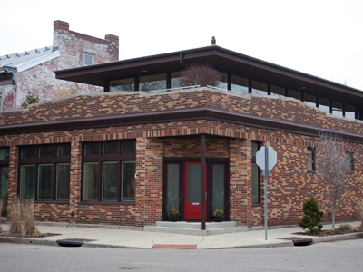 It was a pool hall.  Now it`s a single-family residence.  (Sorry, I ran out of churches in the neighborhood).