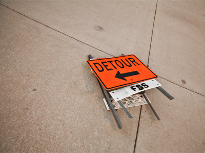 Always be ready to change direction.