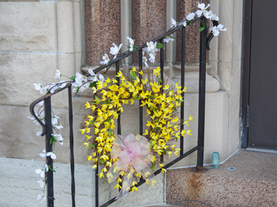 Ready and waiting for a wedding.  Anyone?