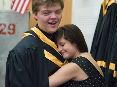 Final choir concert of her final year of high school.