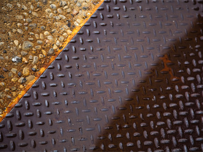 A study in contrasts.