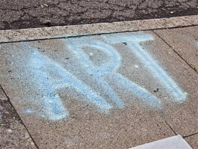 Art is where you find it.