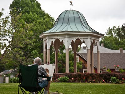 Art is where you find him.