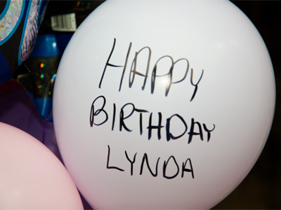 Tonight was a combination graduation/birthday party.