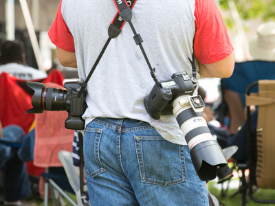 I was poorly equipped compared to this guy.