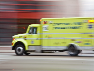 Main Street in the morning.