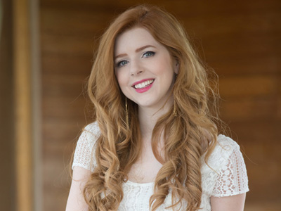 This was the first time she wore that dress.