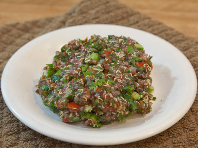 An unidentified food object . . . 