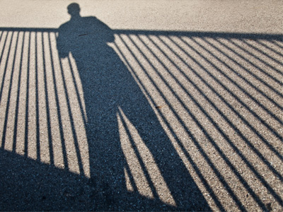I may never need to take another shadow-selfie again.  This seems to be the definitive statement on that subject.
