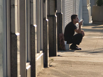 I`ll bet he eats donuts too.