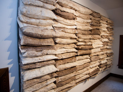 Dirty Pillows (mixed media) by Charmaine Renee.