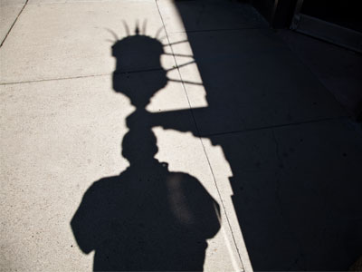 The guy in the hat store said it looked great, but I dunno.