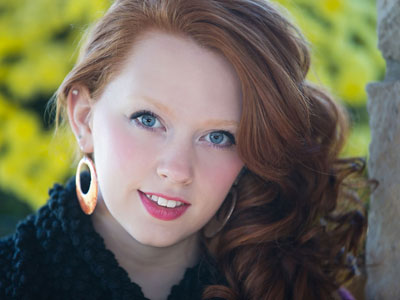 My big plan was to photograph three redheads today.