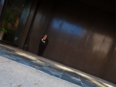 If you walked by and saw a woman hitting herself with a hammer, you might wonder why she was harming herself.  But we`ve come to accept smokers harming themselves.