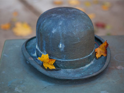 This time of year, my theme is Stuff with Leaves on It.  Soon it will be Stuff with Snow on It.