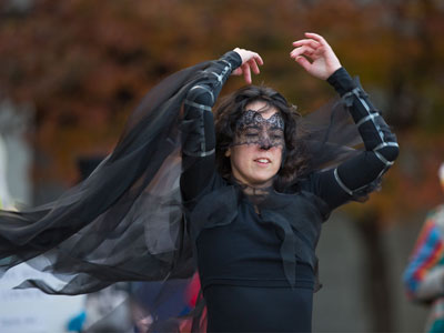 My role in a parade is to run ahead, turn around and take pictures, and not get run over or be in anyone else`s shot.