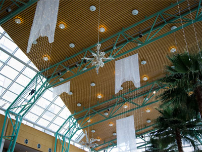 The halls have been decked.