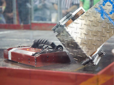  . . . only to have it destroyed in battle.