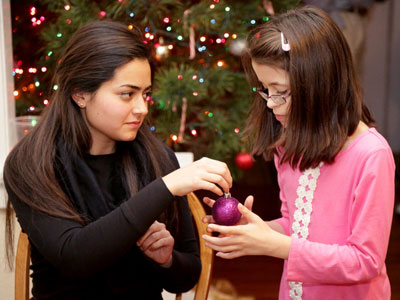 Tiny tot with her eyes all aglow.