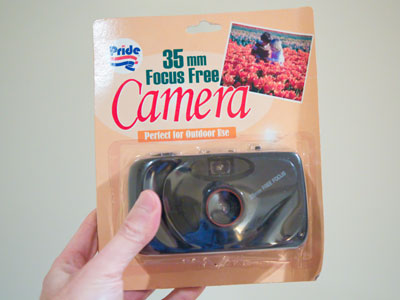 I myself scored this sweet camera.  It`s FOCUS FREE.