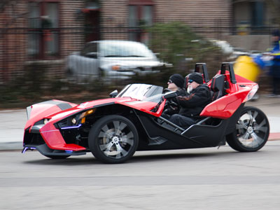 This is how they get around now.