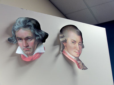 All that`s left of my non-prize-winning door decorations (see December 10, 2014).