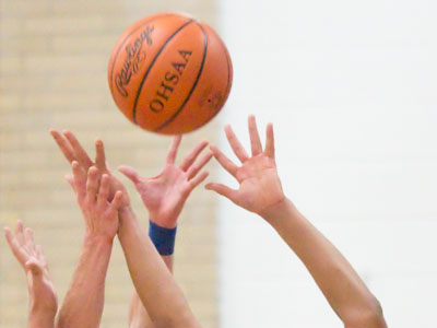 My last shot of the game was a pretty good one.